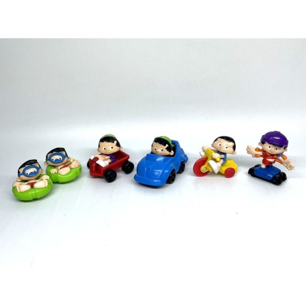 McDonalds Happy Meal Toys Bobbys World Action‎ Figure Set Collectible Set Of 6